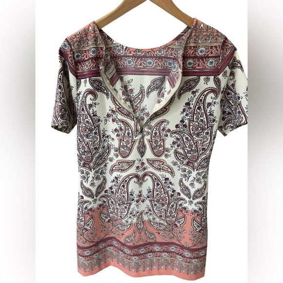 Abercrombie & Fitch Shift Paisley Dress Size S - Picture 3 of 5
